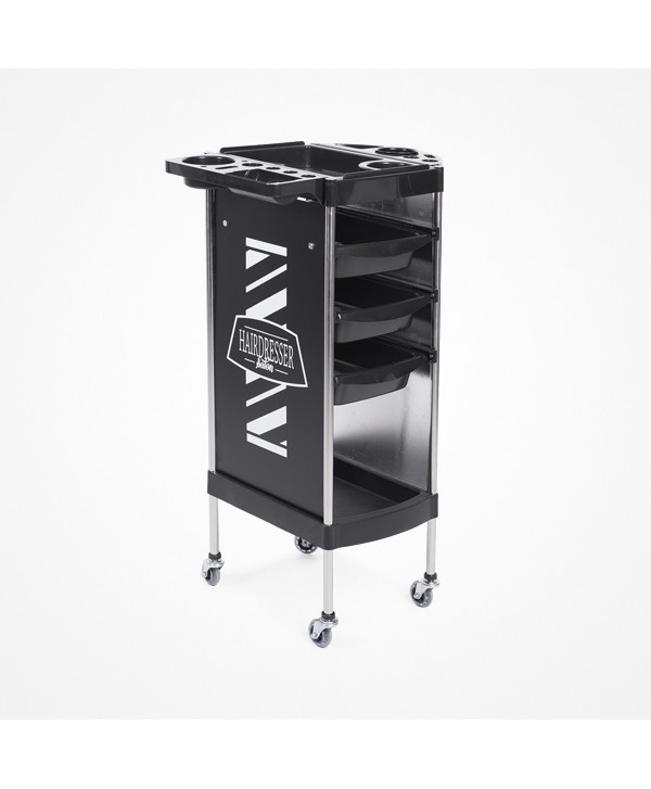 Carrito Auxiliar Gamma - Negro