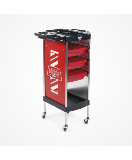 Carrito Auxiliar Gamma - Rojo