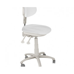 Taburete peluqueria Sway con respaldo